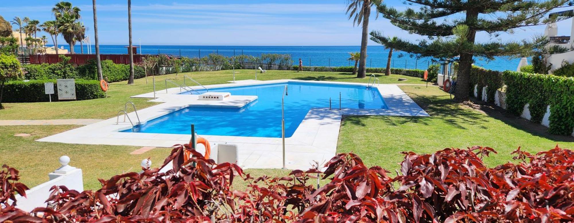 Elena Flat A Little Paradise Right On The Beach Sitio de Calahonda Luaran gambar